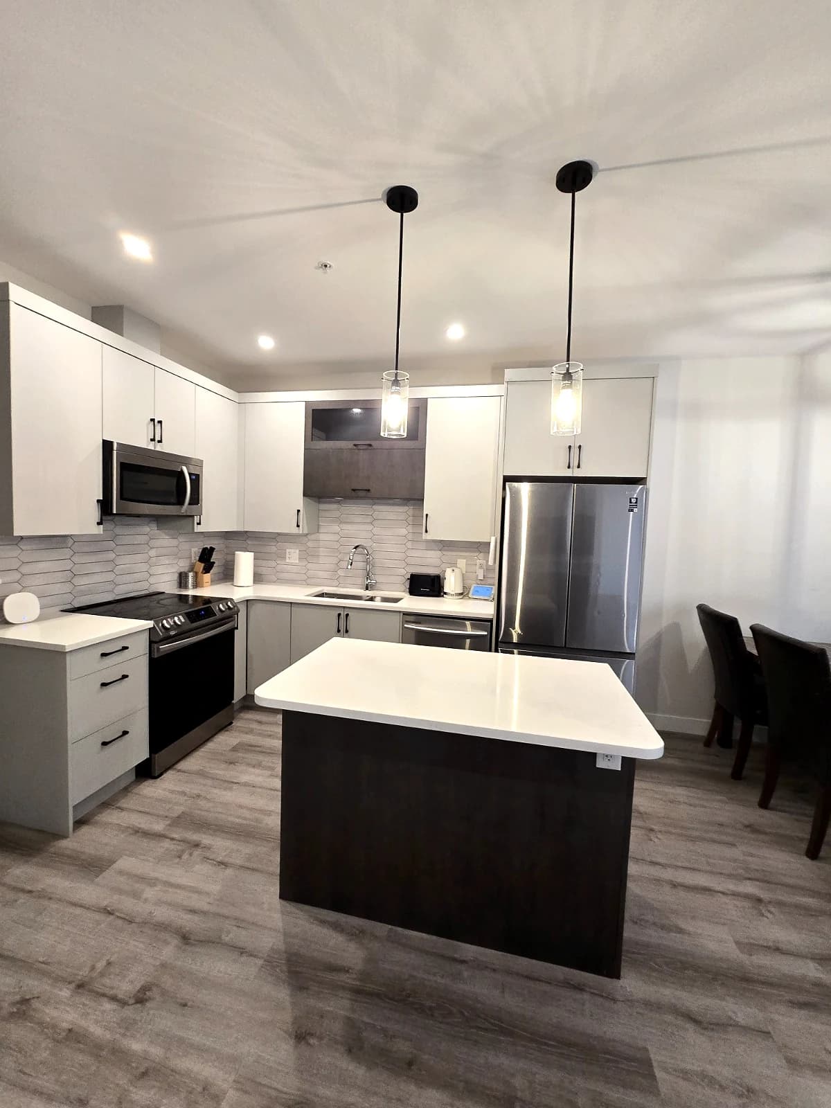 Kitchen at the Maitland townhouse