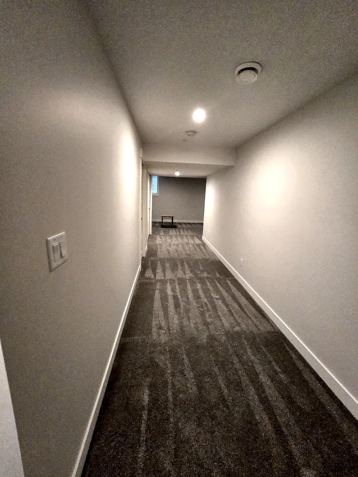 Lower hallway at the Maitland townhouse