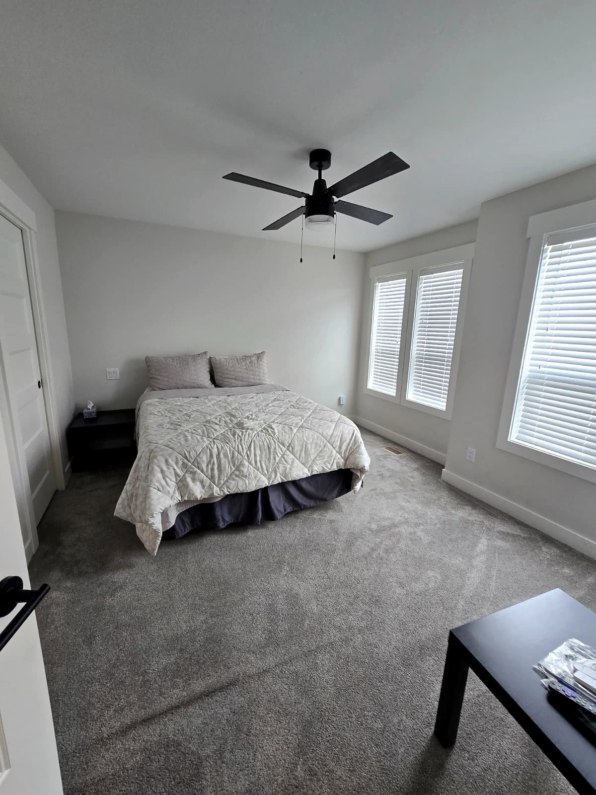 Primary bedroom at the Maitland townhouse